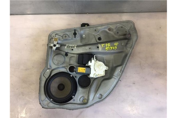 Recambio de mecanismo elevalunas trasero derecho para volkswagen golf iv berlina (1j1) 1.9 tdi referencia OEM IAM 1C0959811A  