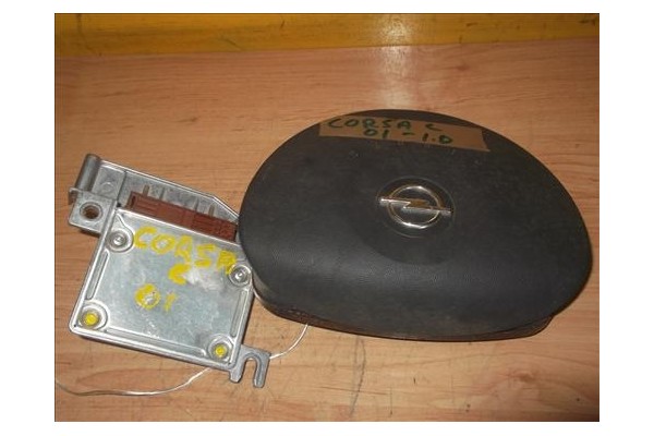Recambio de airbag volante para opel corsa c (2000) 1.0 referencia OEM IAM 24417007 DST0240110D 