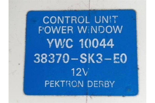 Recambio de centralita para honda concerto (hw) 1.5 tradition referencia OEM IAM 38370SK3E0 YWC10044 