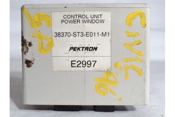 Recambio de centralita para honda civic berl. 5 (ma/mb) 1.5 vtec-e (ma9) referencia OEM IAM E2997 38370ST3E011M1 