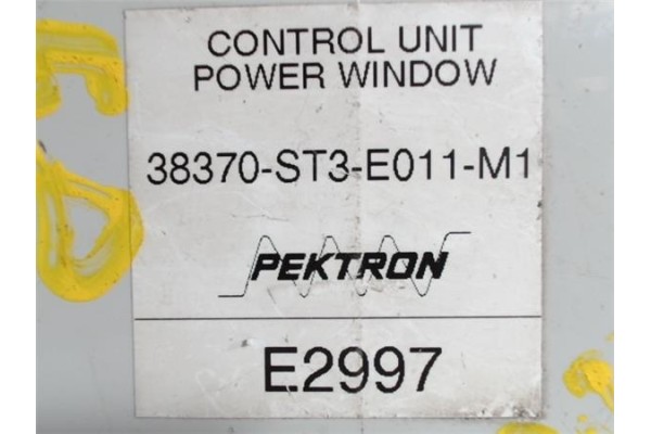 Recambio de centralita para honda civic berl. 5 (ma/mb) 1.5 vtec-e (ma9) referencia OEM IAM E2997 38370ST3E011M1 