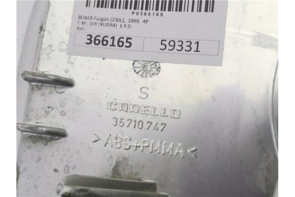 Recambio de intermitente delantero izquierdo para peugeot boxer furgón (230l) 1.9 d referencia OEM IAM 35710747  