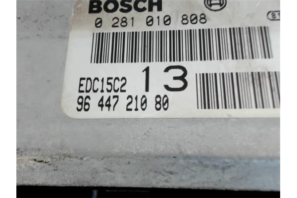 Recambio de centralita para citroen c5 berlina (2001) 2.0 hdi (dcrhzb, dcrhze) referencia OEM IAM 9640938680  
