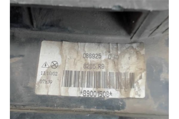 Recambio de faro delantero dcho para citroen xantia berlina referencia OEM IAM 086925DT0 6205R9 