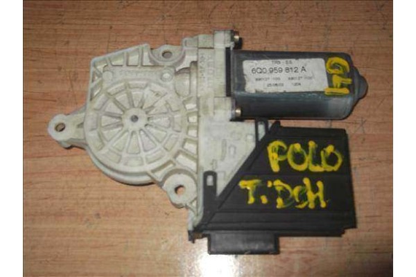 Recambio de mecanismo elevalunas trasero derecho para volkswagen polo iv (9n1) 1.2 12v referencia OEM IAM 6Q0959812A 104388101 