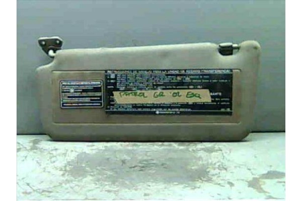 Recambio de parasol izquierdo para nissan patrol gr (y61)(1997) 3.0 d referencia OEM IAM   