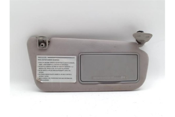 Recambio de parasol derecho para hyundai santa fe (sm)(2001) 2.0 crdi 4x4 referencia OEM IAM   