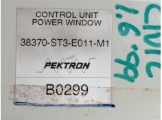 Recambio de centralita para honda civic berl. 5 (ma/mb) 1.6 ls (mb1) referencia OEM IAM 38370ST3E011M1  