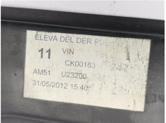 Recambio de mecanismo elevalunas delantero derecho para ford focus c-max (cap) 1.6 ambiente (d) referencia OEM IAM AM51U23200  
