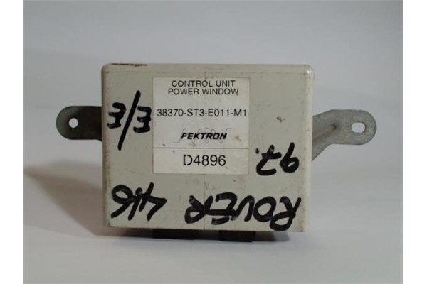 Recambio de centralita para rover rover 400 (rt) 1.6 416 si (4-ptas.) referencia OEM IAM 38370ST3E011M1  