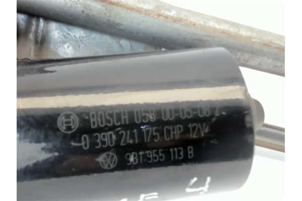 Recambio de motor limpiaparabrisas delantero para volkswagen golf iv berlina (1j1) 1.6 soul referencia OEM IAM 3B1955113B 039024