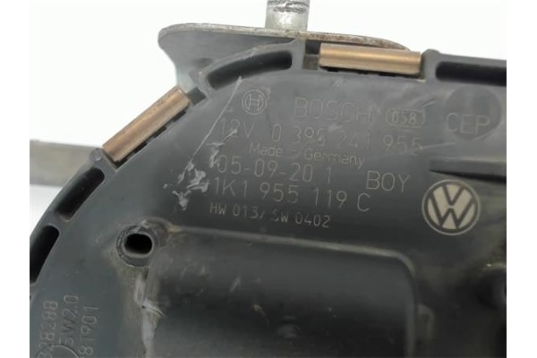 Recambio de motor limpiaparabrisas delantero para volkswagen golf v (1k1) 1.4 trendline referencia OEM IAM 1K1955119C 0390241955