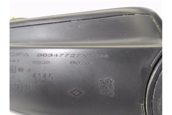Recambio de retrovisor electrico izquierdo para peugeot 307 break / sw (s1) 2.0 hdi 110 referencia OEM IAM 96347727XT  