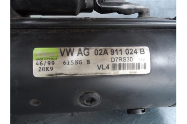 Recambio de motor arranque para seat leon (1m1) 1.9 tdi referencia OEM IAM 02A911024B D7RS30 1007765 , FORD | 1007765 , PEUGEOT 