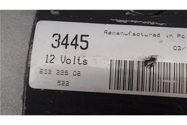 Recambio de motor arranque para seat panda (141a) 0.9 referencia OEM IAM 63222908  