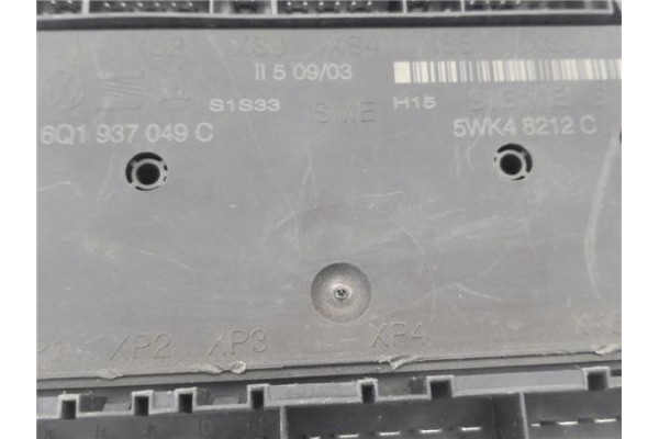 Recambio de centralita para seat ibiza (6l1) 1.9 sdi referencia OEM IAM 6Q1937049C 5WK48212C 