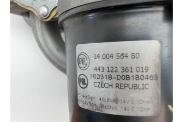 Recambio de motor limpiaparabrisas delantero para peugeot expert furgón (vf3a_, vf3u_, vf3x_) 1.6 hdi 90 referencia OEM IAM 1400