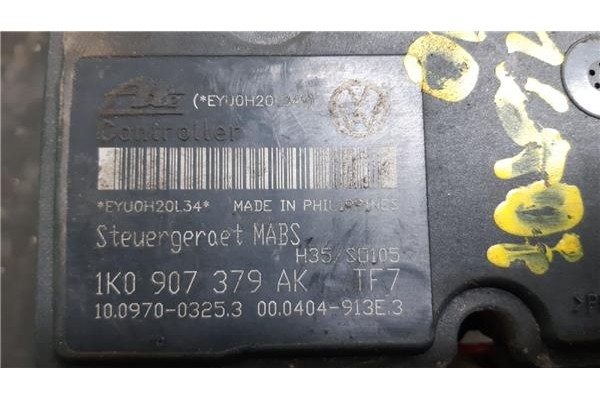 Recambio de nucleo abs para seat altea (5p1) 1.6 tdi referencia OEM IAM 1K0907379AK 1K0614117S 10020701634 10097003253 