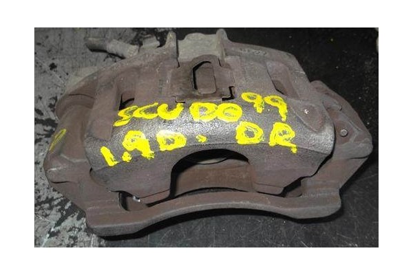 Recambio de pinza freno delantero derecha para fiat scudo furgón (220l) 1.9 d referencia OEM IAM 77362803  