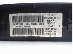 Recambio de mandos climatizador para citroen c4 berlina 1.6 hdi referencia OEM IAM 6451SN 6451SP 