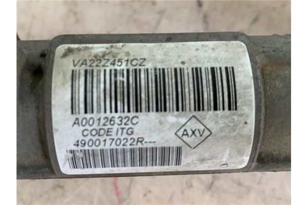 Recambio de cremallera direccion normal para renault megane iii berlina 5p 1.5 expression referencia OEM IAM 490017022R A0012632