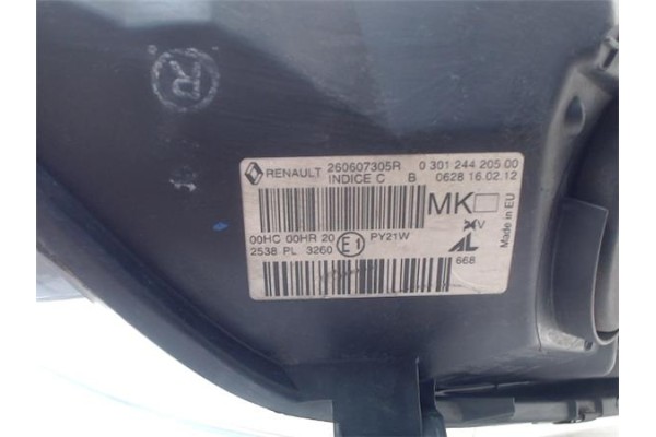 Recambio de faro delantero izquierdo para renault megane iii sport tourer 1.5 dynamique referencia OEM IAM 260609764R  