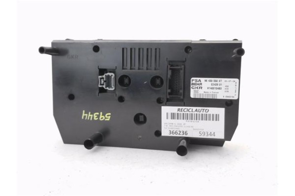 Recambio de mandos calefaccion / a.a. para peugeot 206 2.0 hdi 90 referencia OEM IAM 96430550xt 9140010483 