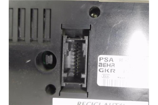 Recambio de mandos calefaccion / a.a. para peugeot 206 2.0 hdi 90 referencia OEM IAM 96430550xt 9140010483 