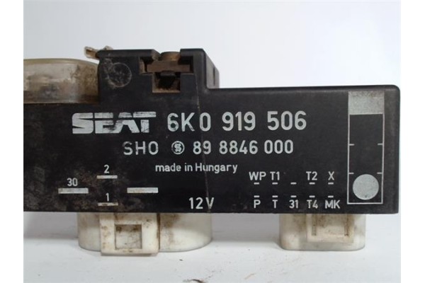 Recambio de caja reles para seat ibiza (6k1) 1.4 collage referencia OEM IAM 6K0919506 898846000 