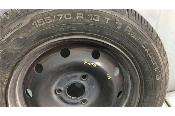 Recambio de rueda completa repuesto para peugeot 106 (s1) 1.1 kid referencia OEM IAM   