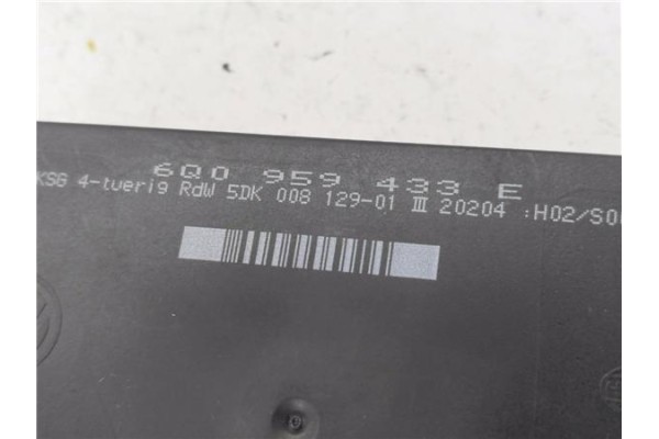 Recambio de centralita para seat ibiza (6l1) 1.9 sdi referencia OEM IAM 6Q0959433E 5DK00812901 