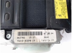 Recambio de juego cinturones delantero para toyota corolla (e12) 1.6 vvt-i referencia OEM IAM 7321002080C0 7322002050C0 