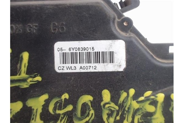 Recambio de cierre electromagnetico trasero izquierdo para skoda fabia (6y2/6y3) 1.2 classic referencia OEM IAM 6Y0839015  