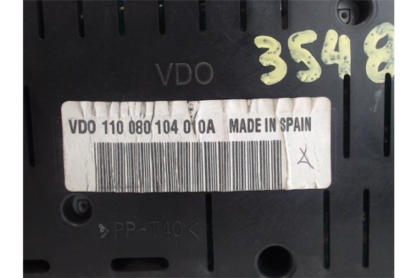 Recambio de cuadro completo para seat ibiza (6l1) 1.9 sdi referencia OEM IAM VDO110080104010A 81071507 