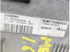 Recambio de centralita para renault megane i (ba0/1_) 1.6 e (ba0f, ba0s) referencia OEM IAM 7700105983 S115300204A 