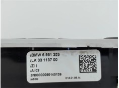 Recambio de luz delantero central techo para bmw serie 1 berlina (e81/e87) 2.0 118d referencia OEM IAM 6951253  