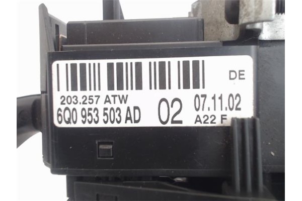 Recambio de mando intermitencia para seat ibiza (6l1) 1.9 sdi referencia OEM IAM 6Q0953503CD9B9  