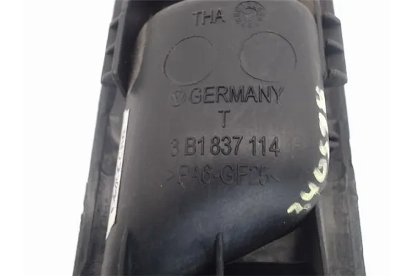 Recambio de manilla int. puerta delantero derecha para volkswagen golf iv berlina (1j1) referencia OEM IAM 3B1837114  