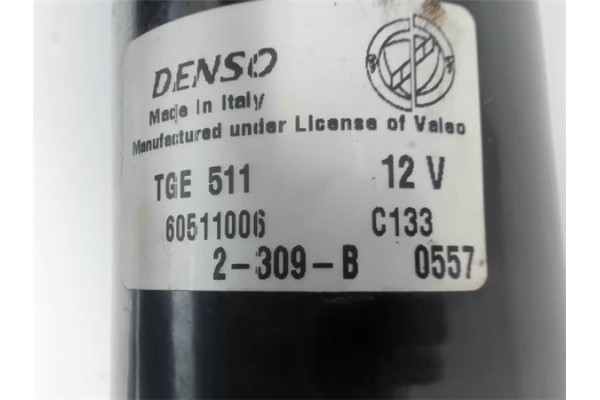 Recambio de motor limpiaparabrisas delantero para fiat stilo (192) 1.6 16v actual (i) referencia OEM IAM 60511006 TGE511 