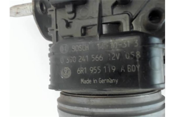 Recambio de motor limpiaparabrisas delantero para seat ibiza berlina (6j5) 1.9 25 aniversario referencia OEM IAM 6R1955119A 0390