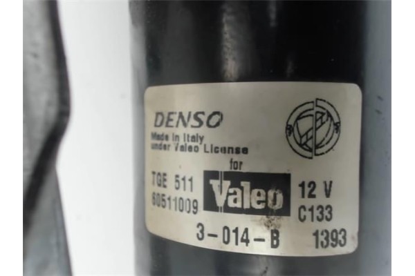 Recambio de motor limpiaparabrisas delantero para fiat stilo (192) 1.9 multijet 120 torino referencia OEM IAM 60511006 TGE511 