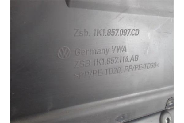 Recambio de guantera salpicadero para volkswagen golf vi (5k1) 1.4 advance referencia OEM IAM 1K1857101M  