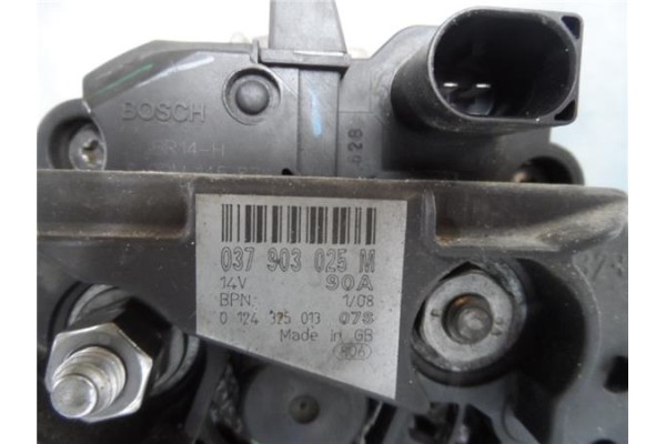 Recambio de alternador para seat ibiza berlina (6j5) 1.4 referencia OEM IAM 037903025M 0124325013 37903025F , AUDI | 37903025F , Recambio de alternador para seat ibiza berlina (6j5) 1.4 referencia OEM IAM 037903025M 0124325013 37903025F , AUDI | 37903025F ,