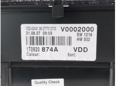 Recambio de cuadro completo para volkswagen touran (1t1) 2.0 tdi referencia OEM IAM 1T0920874A 1,10E+11 