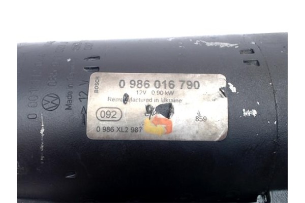 Recambio de motor arranque para seat arosa (6h1) 1.0 select referencia OEM IAM 85911023J 0001112044 36911023Q , AUDI | 36911023Q