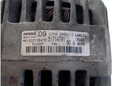 Recambio de alternador para fiat ii bravo (198) 1.4 referencia OEM IAM 51714791 MS1022118470 46542889 , FIAT | 46554404 , FIAT |