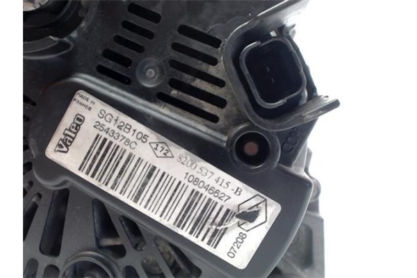 Recambio de alternador para renault kangoo i (f/kc0) 1.5 authentique referencia OEM IAM 8200537415B 2543378C 