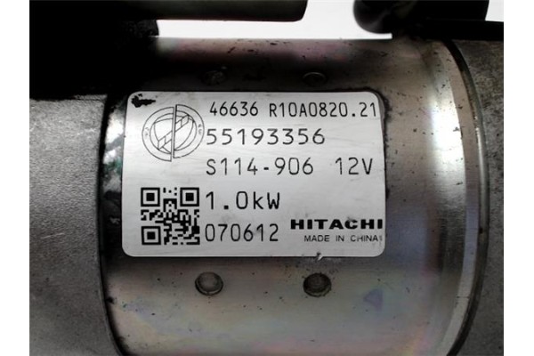Recambio de motor arranque para fiat ii bravo (198) 1.4 referencia OEM IAM 55193356 AI80131 51832950 , FIAT | 51890631 , FIAT | 