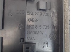 Recambio de rejilla entrada de aire para volkswagen golf vi (5k1) 1.4 advance referencia OEM IAM 5K0819728N  