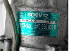 Recambio de compresor aire acond. para seat arosa (6h1) 1.0 select referencia OEM IAM 6N0820803B SD6V12 6N0820803C , AUDI | 1410
